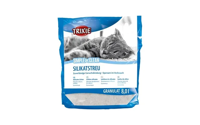 Trixie Simple'n'clean Silikat Kattegrus 8l