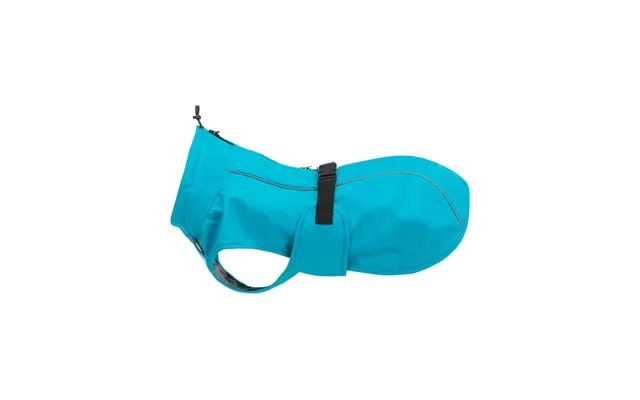 Trixie Vimy Dog Raincoat Blue Circum 60-85cm Length 55cm