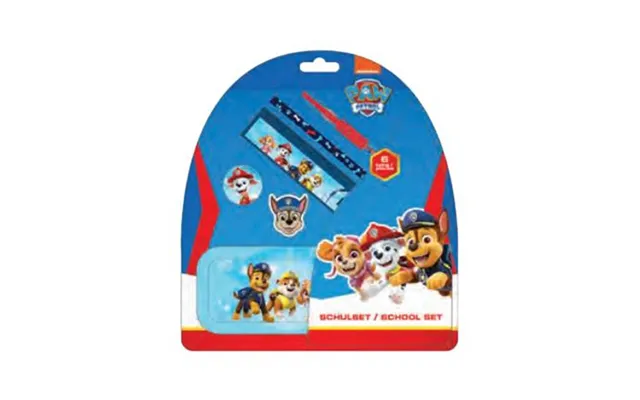 Undercover School Set Paw Patrol 6 Pieces.