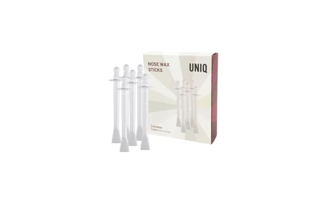 Uniq Næse Voks Sticks - 20 Påførings Pinde Til Hårfjerning Af Næsehår
