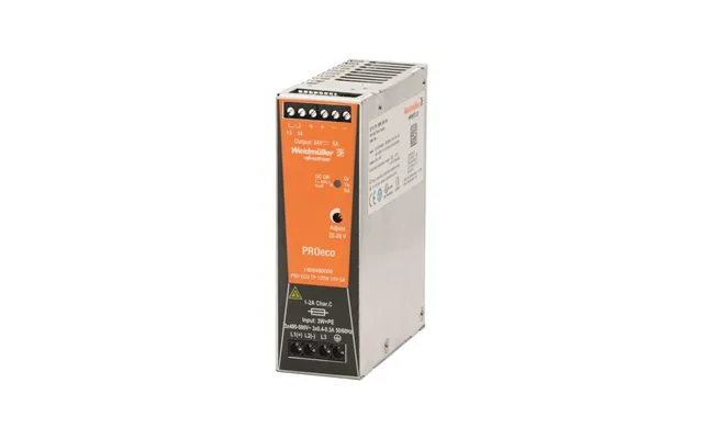 Weidmuller Strømforsyning Pro Eco 120w 24v 5a