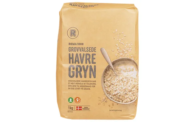 Oatmeal Grovvalsede product image