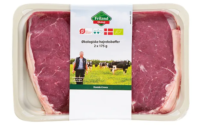Friland Øko Højrebsbøffer product image
