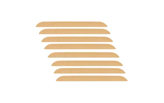8stk Universal Doorstep Ramps To Robot Vacuum Cleaner To 4 Doorframes - White product image