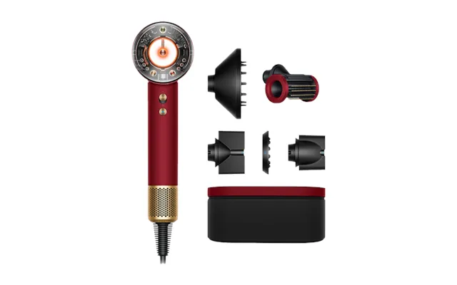 Dyson Hd16 Supersonic Nural Hair Dryer - Red Velvet Gold