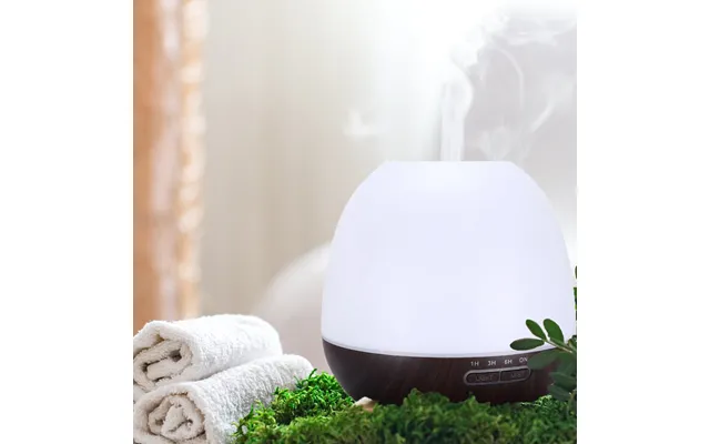 Aroma Diffuser 400 Ml M Fjernbetjening - Stilren Og Smuk