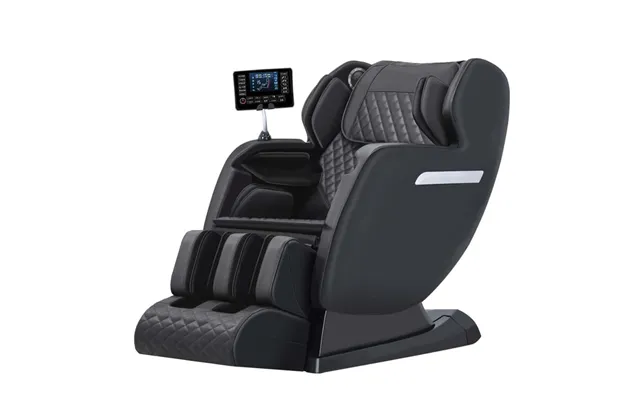 Massagestol 4d Med Sl-teknologi, Lufttryksmassage, Varmeterapi Og Stor Touchskærm - Model A6l Sort