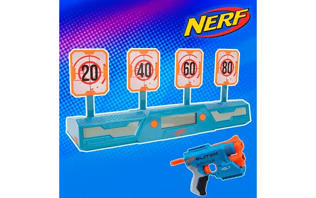 Nerf Elite Digital Målskive Kan Også Bruges Til Gel Blasters