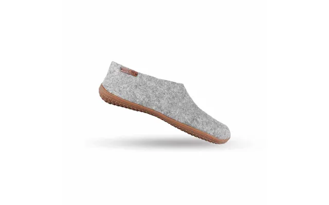 Uldhjemmesko 100% Ren Uld M Gummisål - Dansk Design Shus
