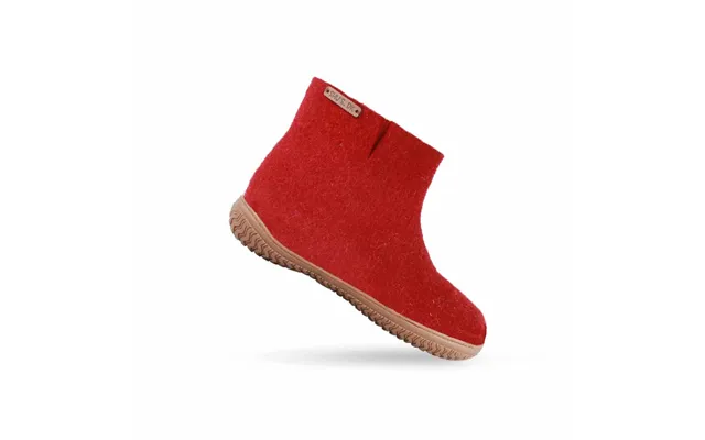 Uldstøvle 100% Clean Wool - Model Red M Rubber Sole product image