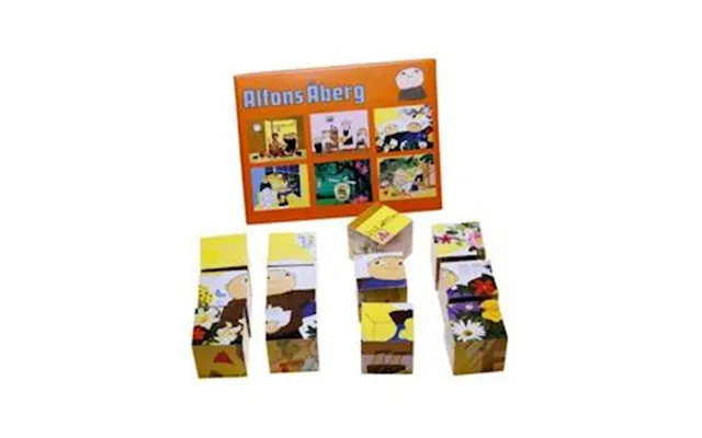 Alfons Åberg Billedklodser - 6 Klodser