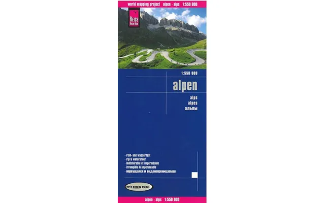 Alps, World Mapping Project - Reise Know-how product image