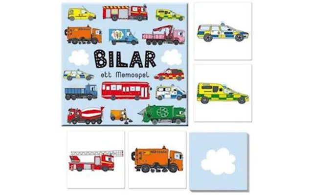 Bilar Memo - Hjelm Förlag product image