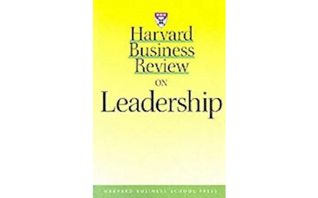 ' Harvard Business Review On Leadership' - Brugt Bog
