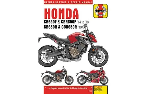 Honda Cb650f & Cbr650f, Cb650r & Cbr650r 14 - 19