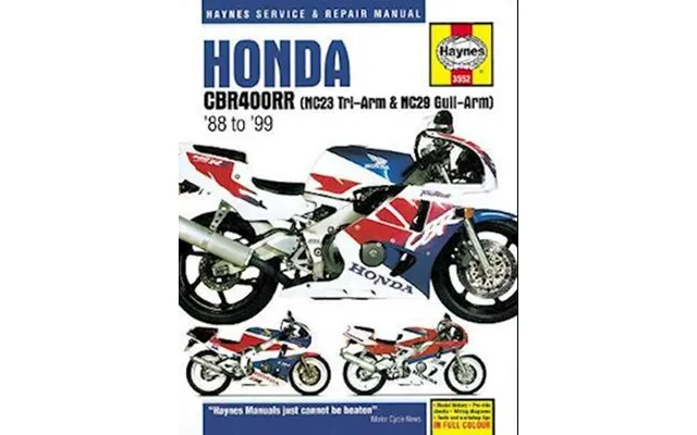 Honda Cbr400rr Fours 88 - 99