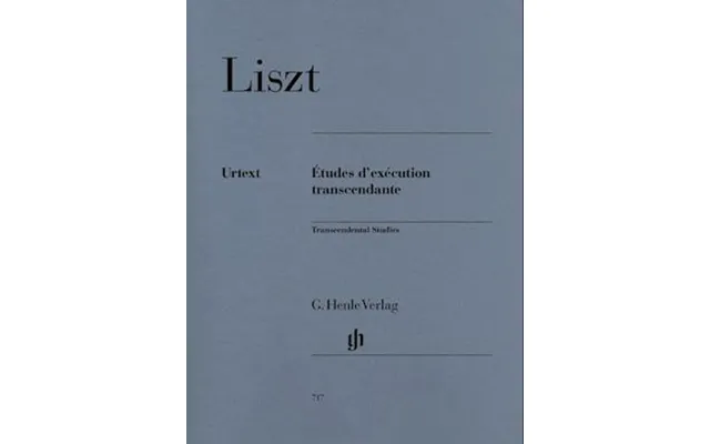 Liszt, Franz - Études D'exécution Transcendante