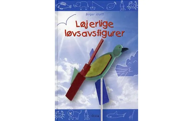 Løjerlige Løvsavsfigurer - Brugt Bog- Birger Wulff