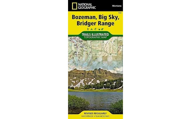 Maps, N Bozeman, Big Sky - National Geographic Maps