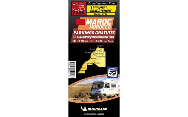 Morocco Autocamper Map - Aires Camping-cars