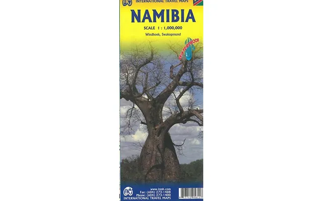 Namibia, International Travel Maps - Itm Publications