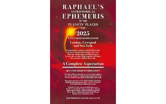 Raphael S Ephemeris 2025 - Edwin Raphael product image