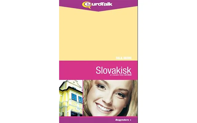 Slovakisk Parlørkursus Cd-rom - Talk More Slovakisk