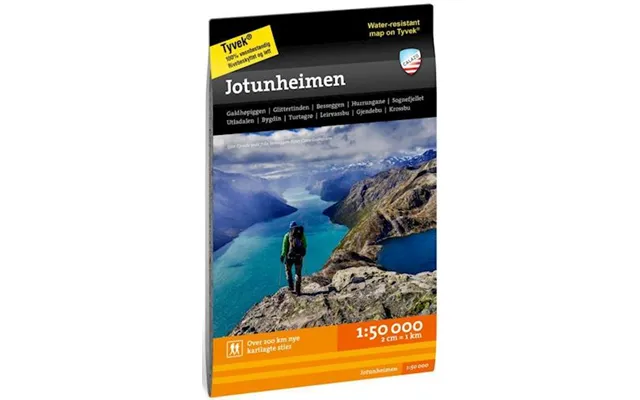 Turkart Jotunheimen 1 50 000 - Calazo Förlag