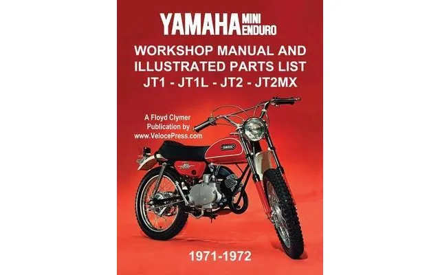 Yamaha Mini-enduro Workshop Manual And Illustrated Parts List Jt1 - Jt1l