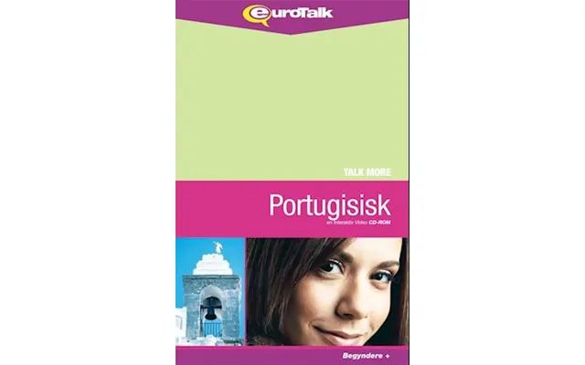'portugisisk Parlørkursus Cd-rom' - Talk More Portugisisk