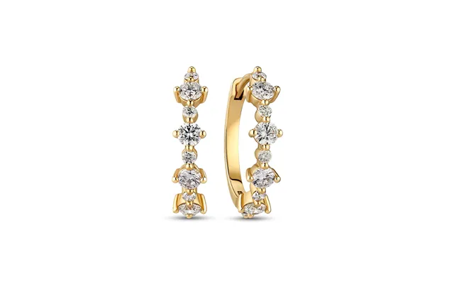 Earrings Brina Creolo - With Lab Grown Diamonds product image