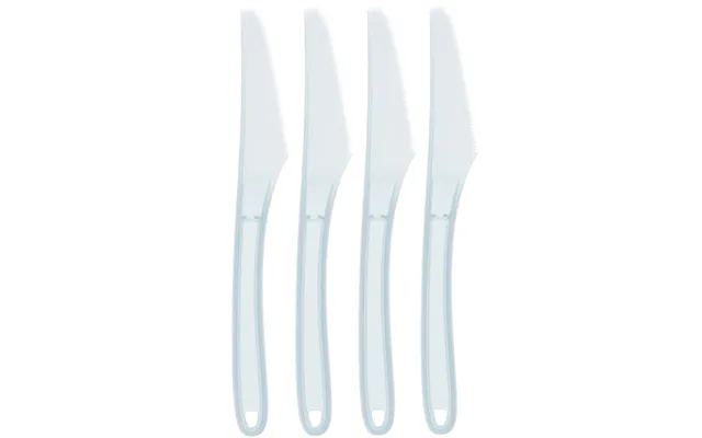 Bestik I Eco-plast - 4-pak Kniv Klar