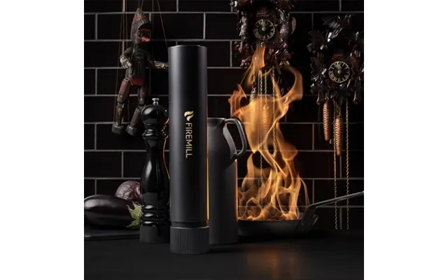 Brandslukker Med Kuldioxidpatron - Aluminium Sort