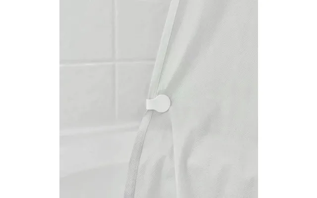 Magnetisk Bruseforhængsholder 4-pak - Hvid