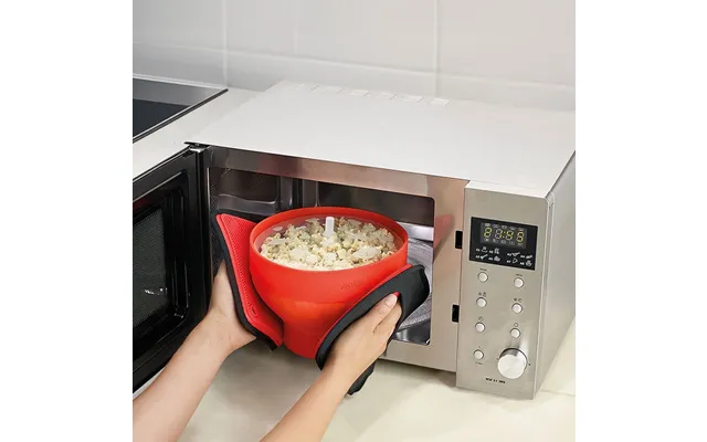 Popcorn Maker Til Mikroovn - Rød