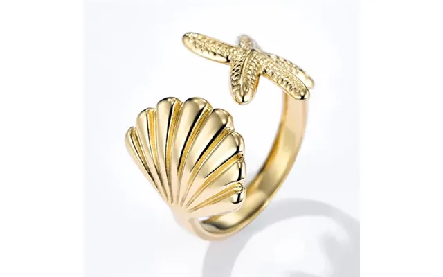 Eline L'atelier Vandfast Justerbar Musling Ring