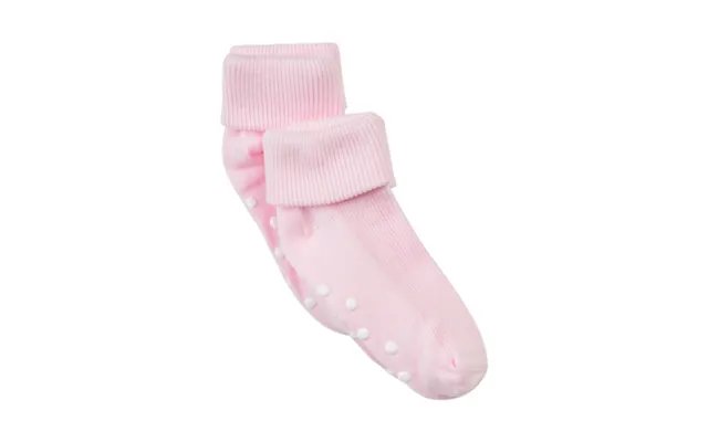 Minymo 2-pak Skridsikre Baby Sokker Rosa