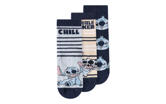 Name It 3-pak Stockings Jermaine Stitch Dusty Blue product image