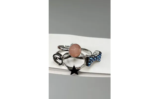 Name It 4-pak Ringe Ragna Sølv