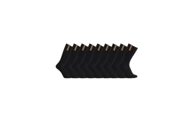 Iz Sock 9pak Sportsstrømper Med Bomuld I Sort 67ff623207f5e