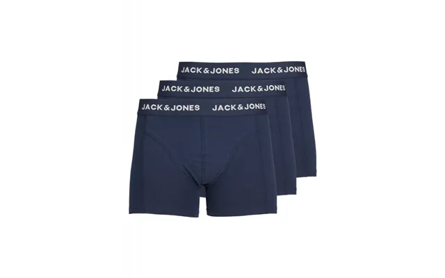 Jack & Jones 3pak Underbukser Trunks I Navy Til Herre