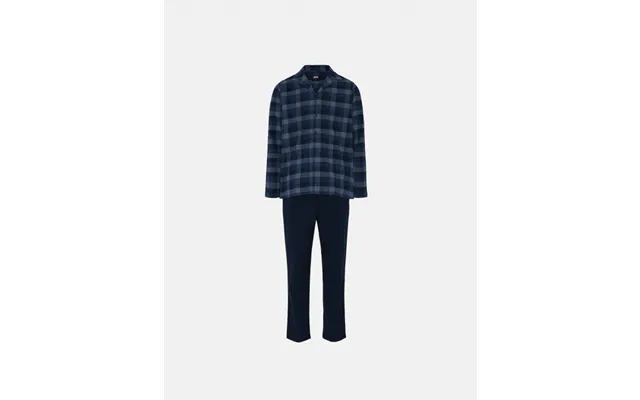 Jbs Pyjamas I Flannel I Navy Til Herre