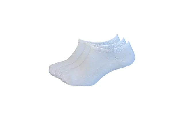 Kilde 3pak Comfort & Diabetes Low Cut Bambus Strømper I Hvid