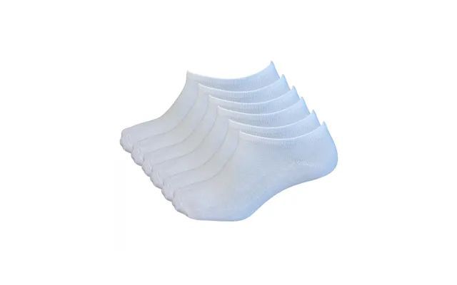 Kilde 6pak Comfort & Diabetes Low Cut Bambus Strømper I Hvid