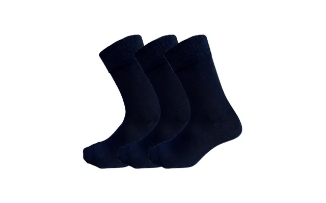 Kilde Comfort & Diabetes - 3pak Bambus Ankelstrømper I Sort. Unisex