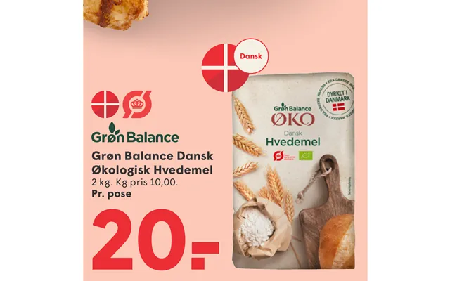 Grøn Balance Dansk Økologisk Hvedemel product image