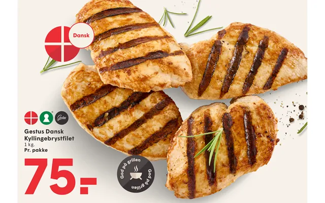 Gesture danish chicken breast fillet product image