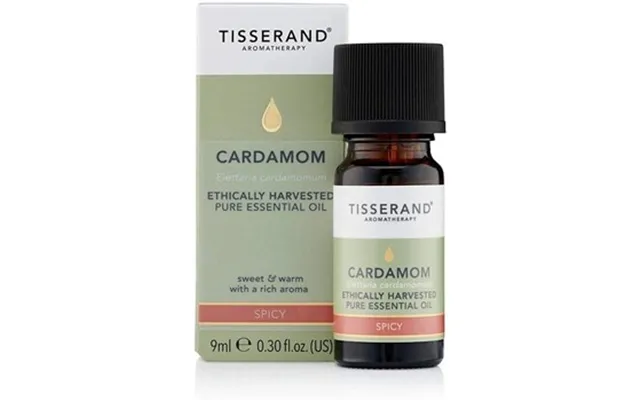 Bio & Naturel Tisserand Aromatherapy Cardamom Ethically Harvested
