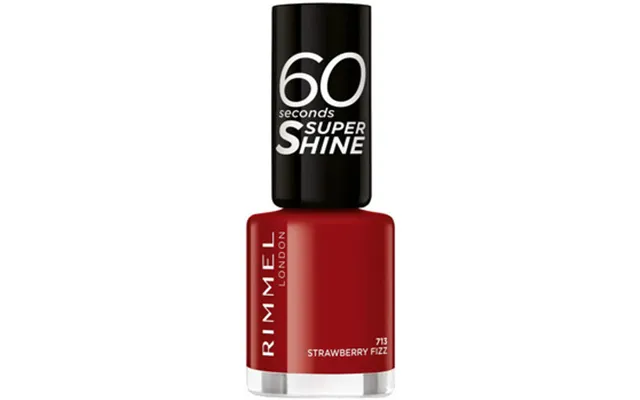 Neglelak Rimmel London 60 Seconds Super Shine Nail Polish - 713 Strawberry Fiz