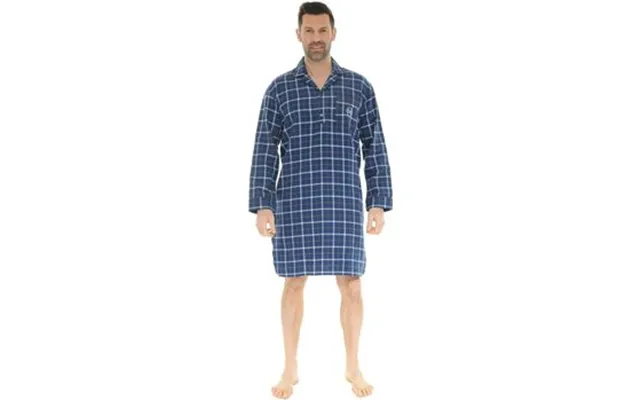 Pyjamas Natskjorte Christian Cane Chemise De Nuit Bleu Dorian